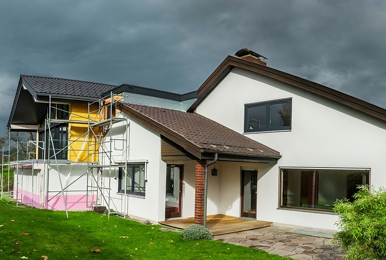 Extension Traditionnelle d’une Maison à Cergy Extension Traditionnelle d’une Maison à Cergy