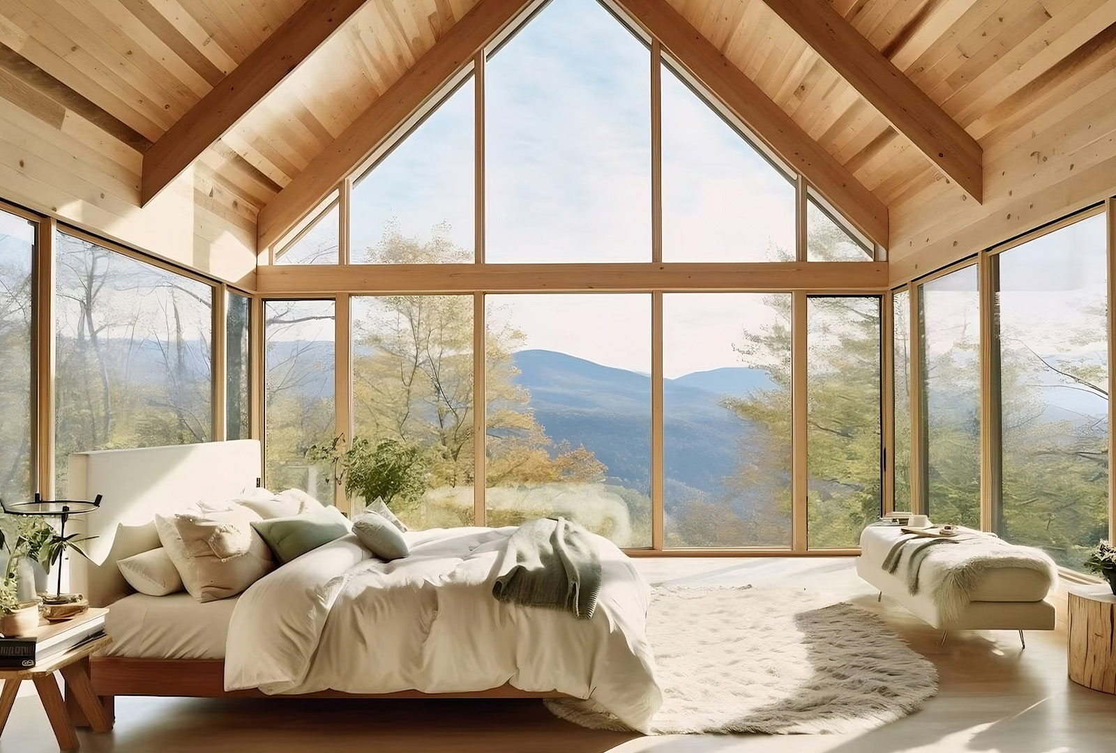 Extension Vitrée d’un Chalet de 180 m² à Nice